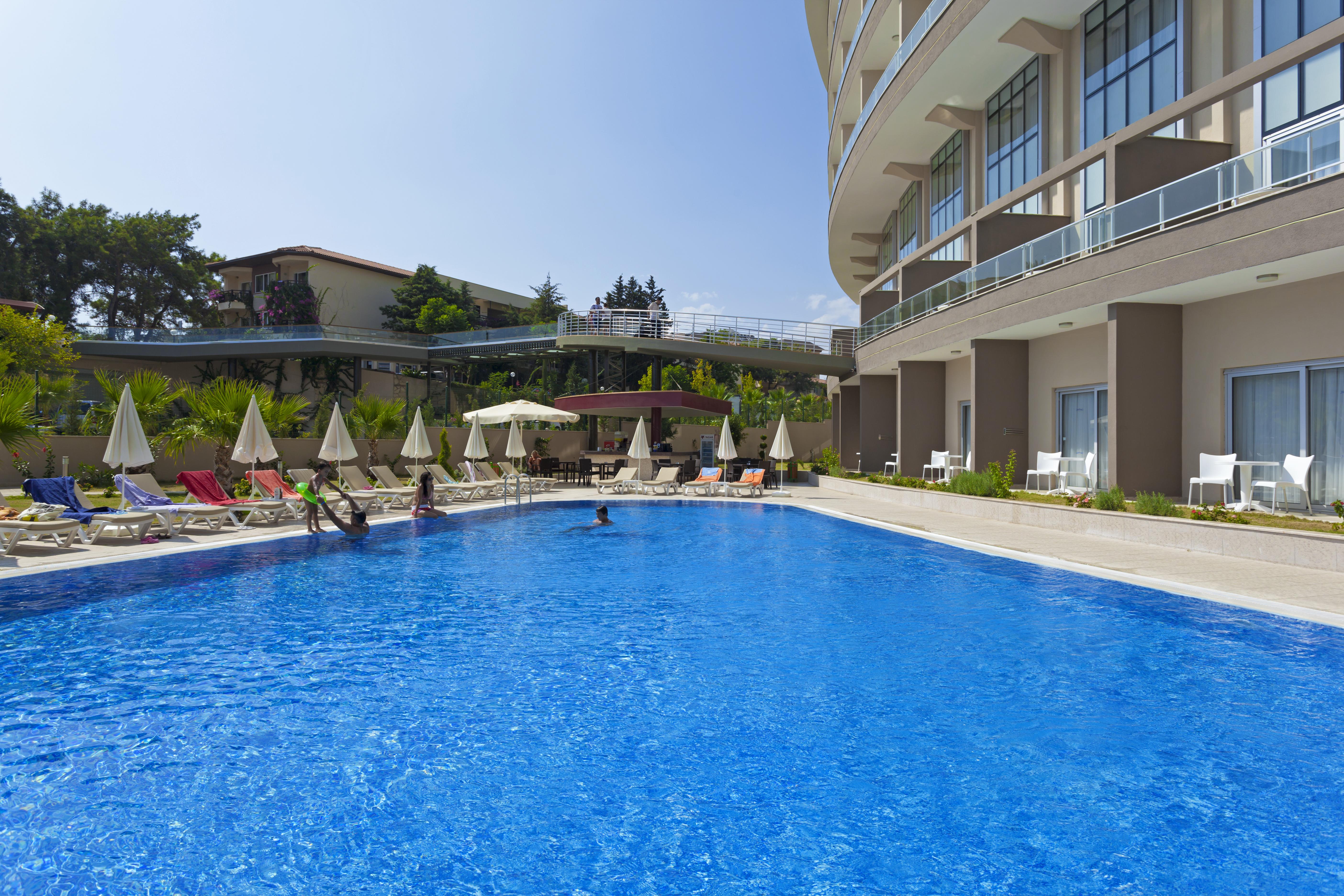 Justiniano Club Park Conti Otel Okurcalar Dış mekan fotoğraf