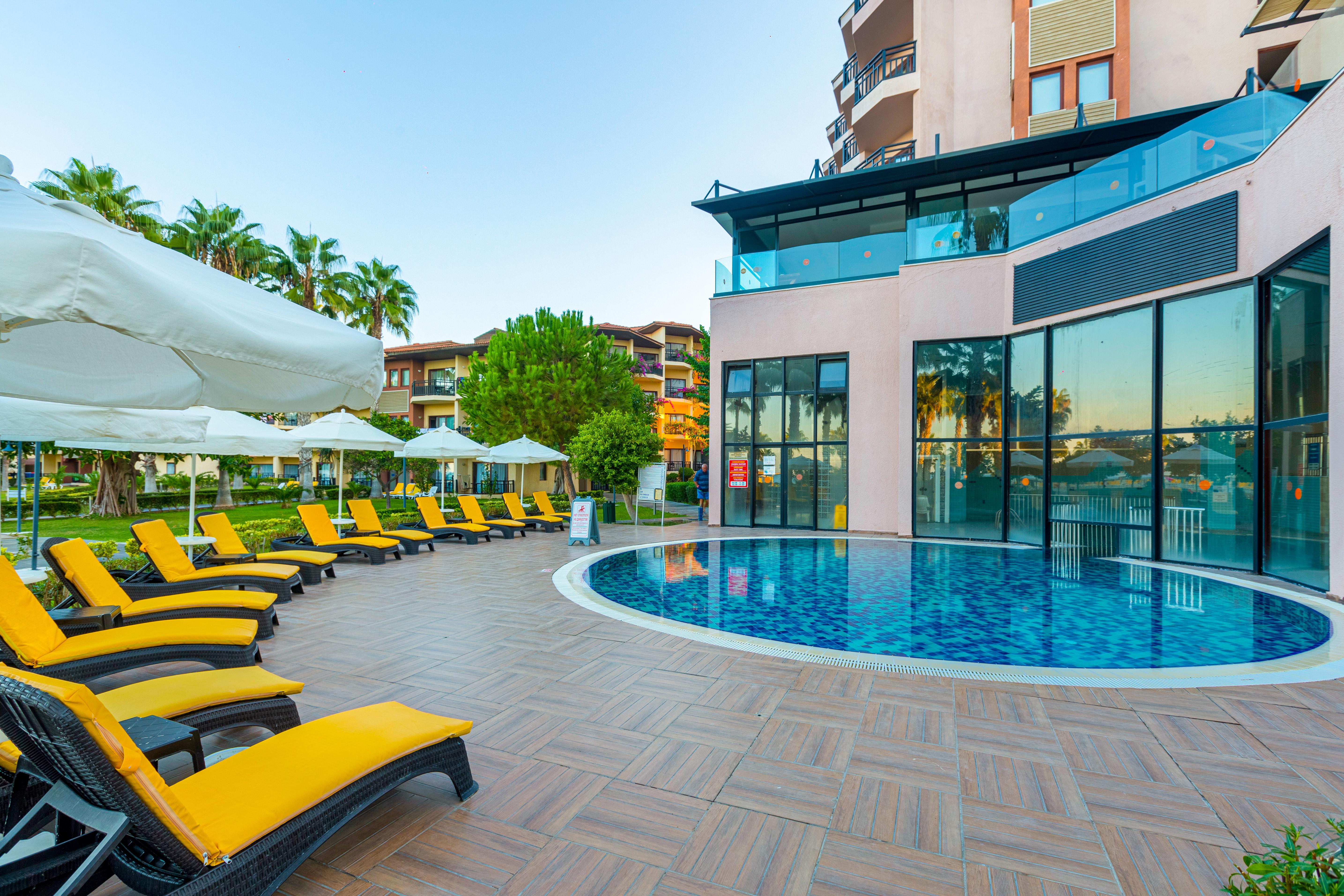 Justiniano Club Park Conti Otel Okurcalar Dış mekan fotoğraf